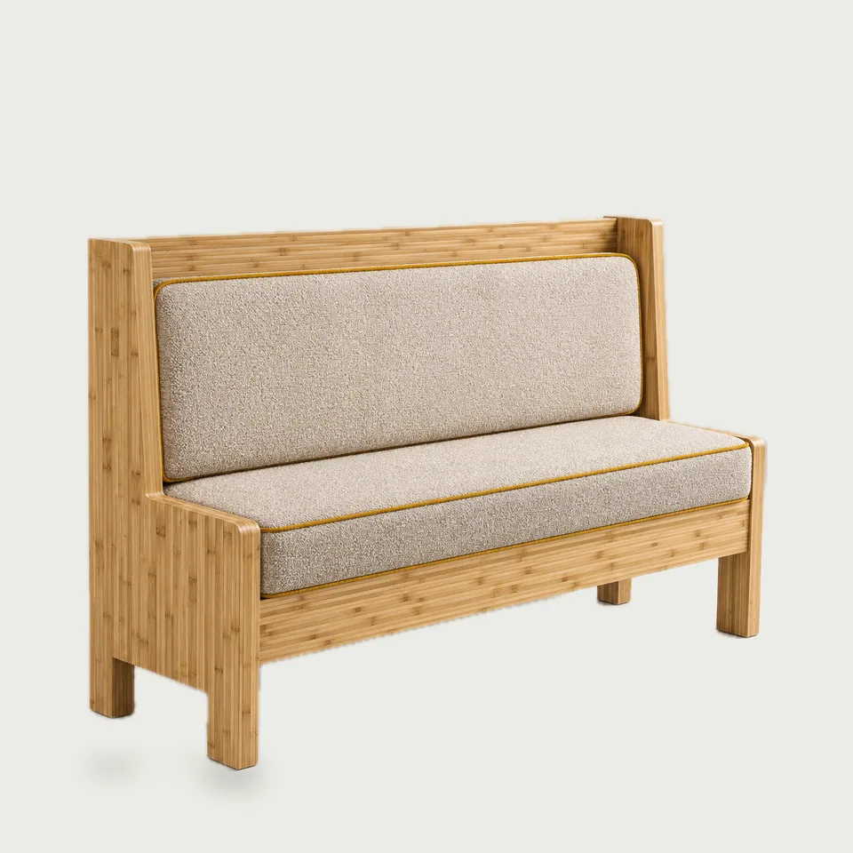 Engineered Bamboo Booth